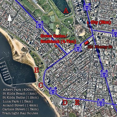 דירות מלבורן ☆ Heart Of St Kilda ☆ Infinity Pool+Parking+Wifi מראה חיצוני תמונה